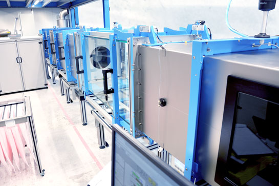 ISO 16890 test laboratory at HS-Luftfilterbau GmbH Kiel